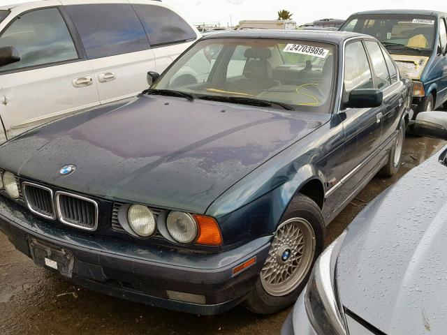 WBAHD5320SGB38360 - 1995 BMW 525 I GREEN photo 2