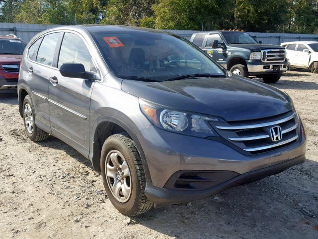 3CZRM3H30DG707705 - 2013 HONDA CR-V LX GRAY photo 1