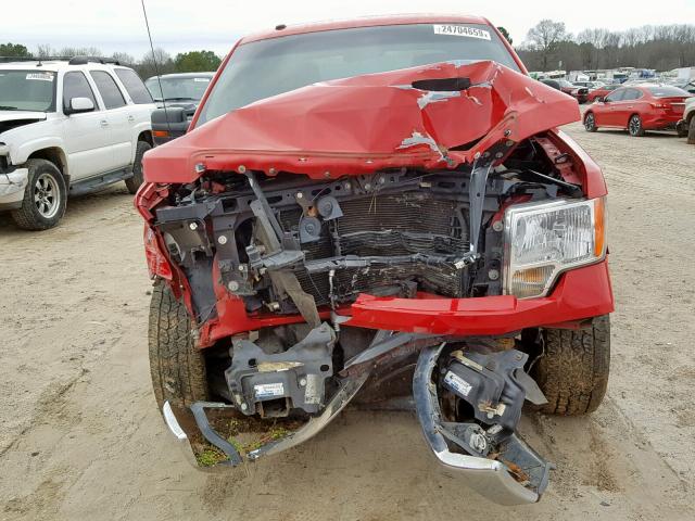 1FTPW12VX9FB14741 - 2009 FORD F150 SUPER RED photo 7