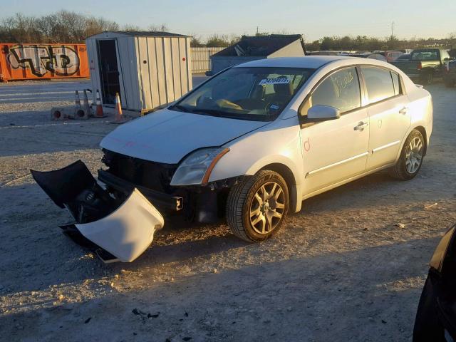 3N1AB6AP3BL617169 - 2011 NISSAN SENTRA 2.0 WHITE photo 2