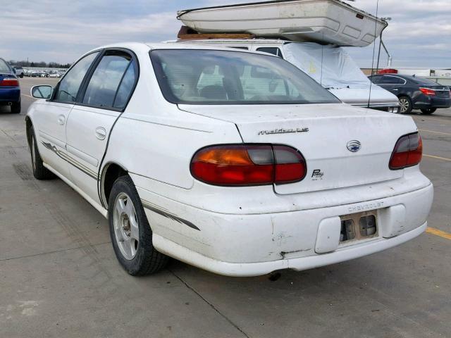 1G1NE52J1Y6159556 - 2000 CHEVROLET MALIBU LS თეთრი ფოტო 3