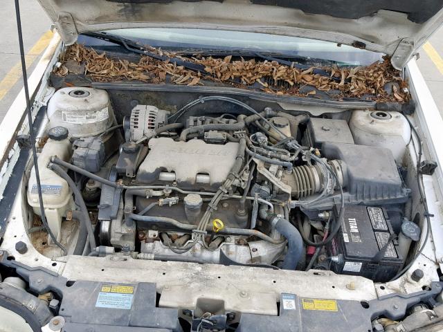 1G1NE52J1Y6159556 - 2000 CHEVROLET MALIBU LS თეთრი ფოტო 7