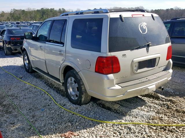 5LMFU27516LJ25410 - 2006 LINCOLN NAVIGATOR TAN photo 3