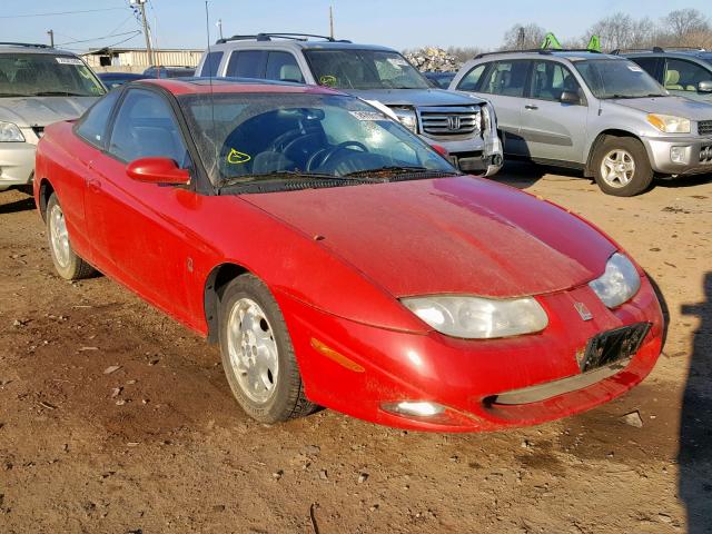 1G8ZY14712Z242124 - 2002 SATURN SC2 RED photo 1