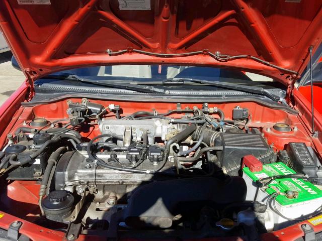 JT2AC52L4W0304661 - 1998 TOYOTA TERCEL CE RED photo 7