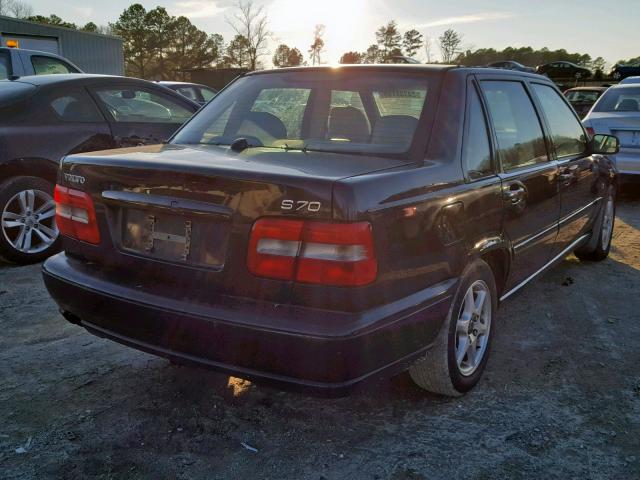 YV1LS55A1X2566733 - 1999 VOLVO S70 BLACK photo 4