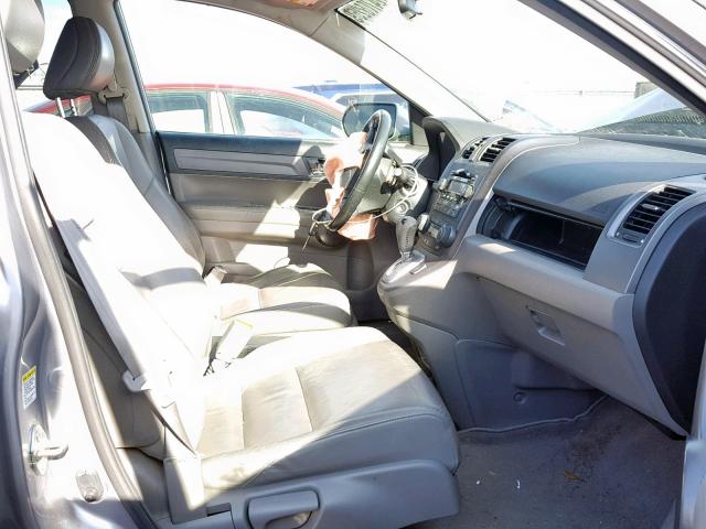 JHLRE38748C018381 - 2008 HONDA CR-V EXL SILVER photo 5