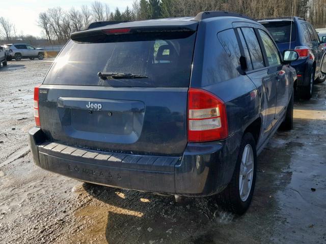 1J8FT47038D633295 - 2008 JEEP COMPASS SP 蓝色 照片 4
