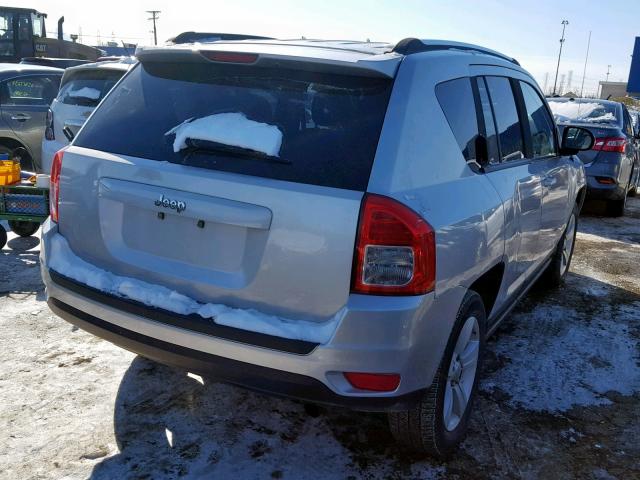 1J4NT1FA5BD272035 - 2011 JEEP COMPASS SP GRAY photo 4