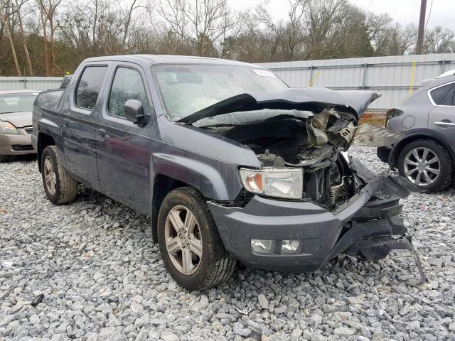 5FPYK1F5XAB004802 - 2010 HONDA RIDGELINE GRAY photo 1