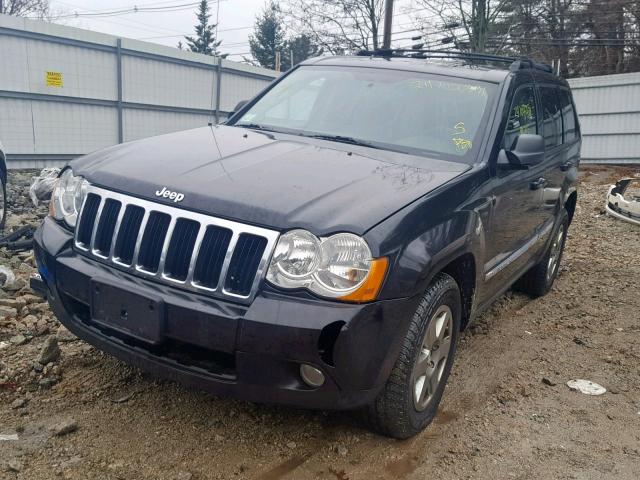 1J4PR4GK9AC153389 - 2010 JEEP GRAND CHER BLACK photo 2