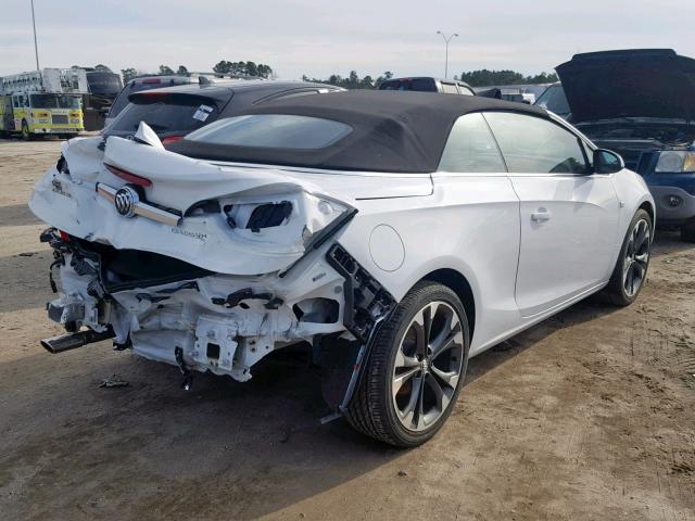 W04WT3N56GG145384 - 2016 BUICK CASCADA PR WHITE photo 4