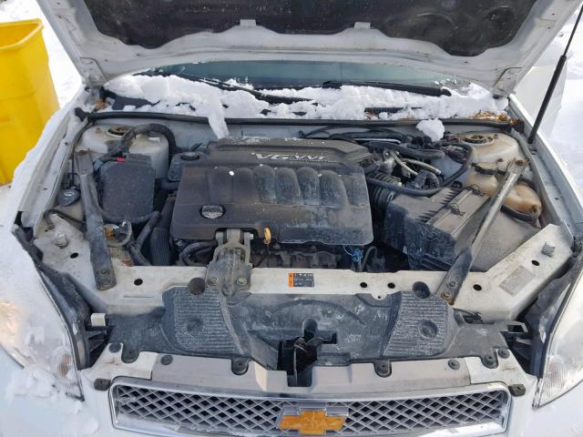 2G1WB5E31E1106756 - 2014 CHEVROLET IMPALA LIM WHITE photo 7