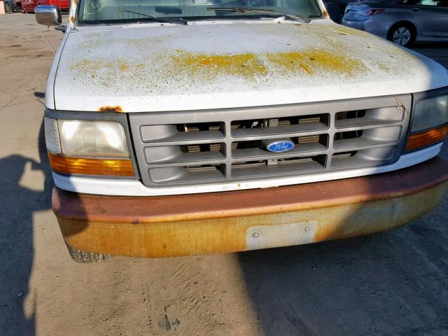 1FTEF15Y1RNA11629 - 1994 FORD F150 WHITE photo 9