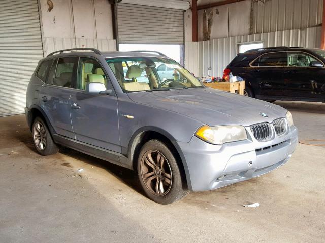 WBXPA93406WG86177 - 2006 BMW X3 3.0I BLUE photo 1