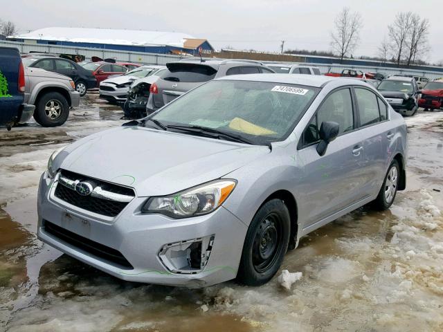 JF1GJAA64DH034413 - 2013 SUBARU IMPREZA BA GRAY photo 2