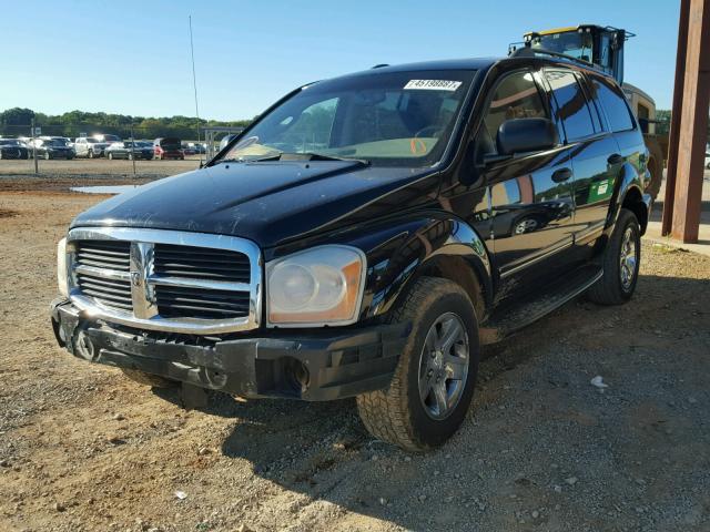 1D8HD58D94F117933 - 2004 DODGE DURANGO LI BLACK photo 2