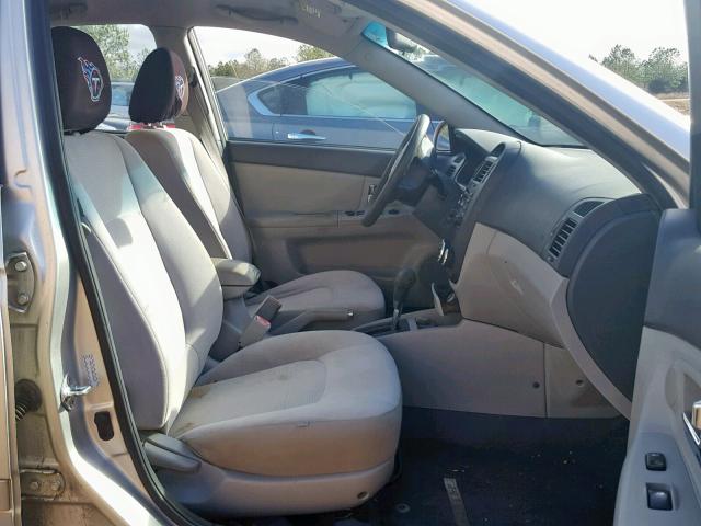 KNAFE221895655906 - 2009 KIA SPECTRA EX SILVER photo 5