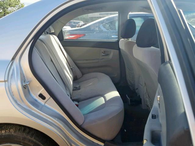 KNAFE221895655906 - 2009 KIA SPECTRA EX SILVER photo 6