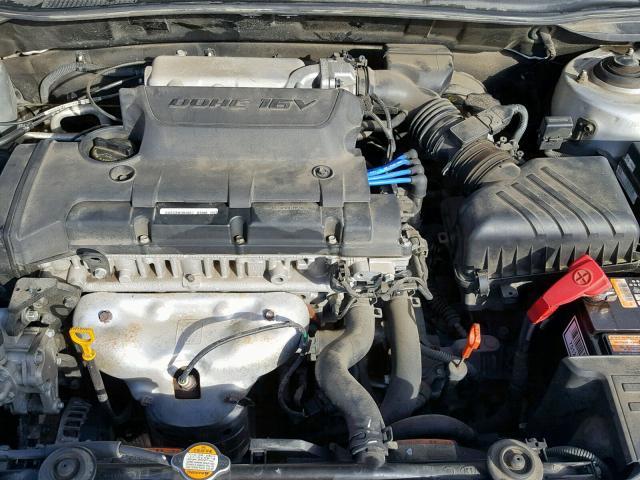 KNAFE221895655906 - 2009 KIA SPECTRA EX SILVER photo 7