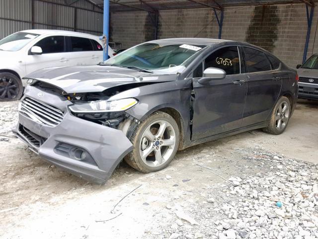 3FA6P0G72GR323281 - 2016 FORD FUSION S CHARCOAL photo 2