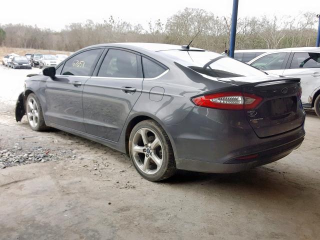 3FA6P0G72GR323281 - 2016 FORD FUSION S CHARCOAL photo 3