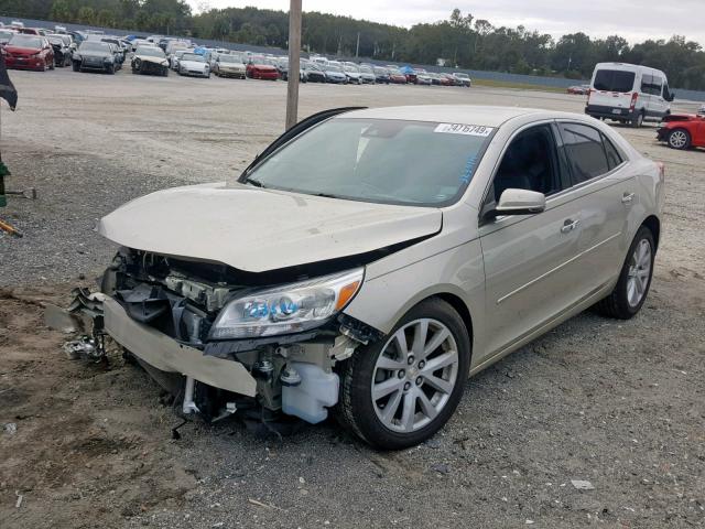 1G11E5SA5DF323514 - 2013 CHEVROLET MALIBU 2LT SILVER photo 2