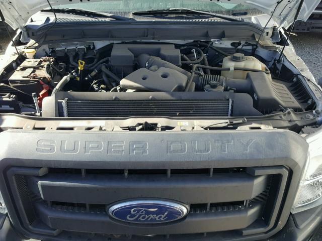 1FTBF2A68DEB82271 - 2013 FORD F250 SUPER WHITE photo 7