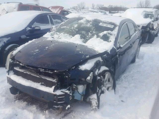 1G1ZG57B294196612 - 2009 CHEVROLET MALIBU LS BLUE photo 2