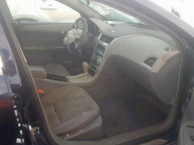 1G1ZG57B294196612 - 2009 CHEVROLET MALIBU LS BLUE photo 5