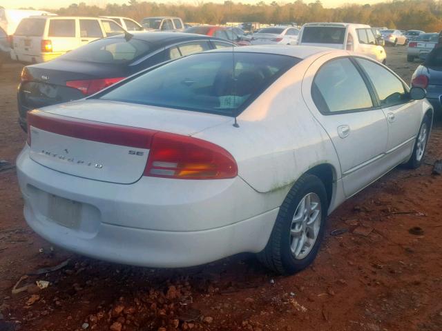 2B3HD46R12H189455 - 2002 DODGE INTREPID S 白色 照片 4