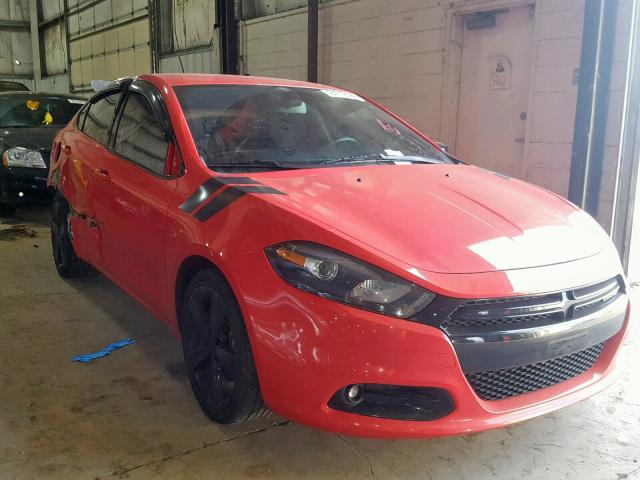 1C3CDFBB7FD414692 - 2015 DODGE DART SXT ORANGE photo 1