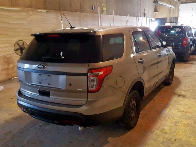 1FM5K8AR7EGB63685 - 2014 FORD EXPLORER P GOLD photo 4