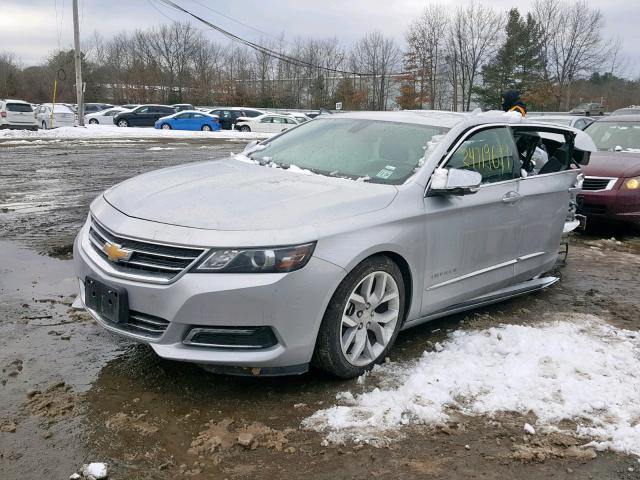 2G1105S36K9120055 - 2019 CHEVROLET IMPALA PRE SILVER photo 2