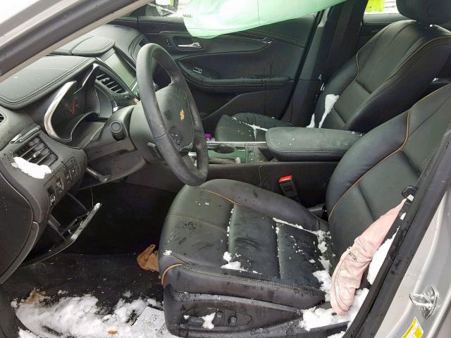 2G1105S36K9120055 - 2019 CHEVROLET IMPALA PRE ვერცხლისფერი ფოტო 5
