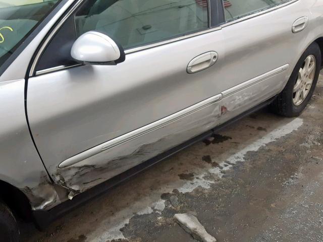 1MEFM50U22G645143 - 2002 MERCURY SABLE GS SILVER photo 10