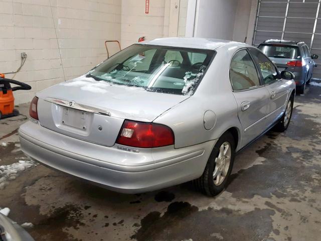 1MEFM50U22G645143 - 2002 MERCURY SABLE GS SILVER photo 4