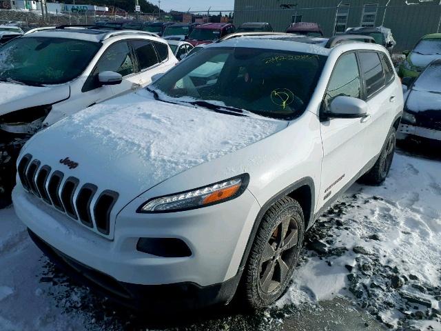 1C4PJMCS1GW287131 - 2016 JEEP CHEROKEE L WHITE photo 2