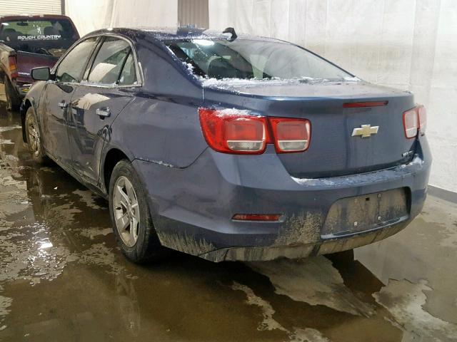 1G11B5SA8DF303492 - 2013 CHEVROLET MALIBU LS BLUE photo 3
