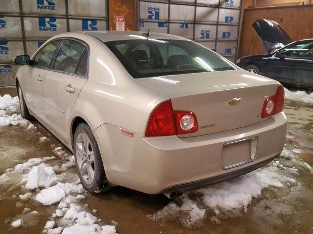 1G1ZH57BX9F149037 - 2009 CHEVROLET MALIBU 1LT 米色 照片 3
