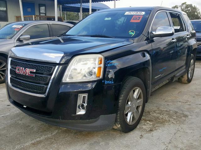 2GKALMEK5C6130515 - 2012 GMC TERRAIN SL BLACK photo 2