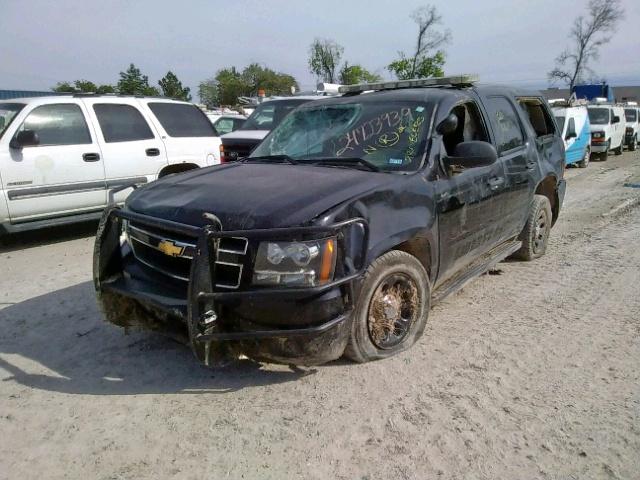 1GNLC2E0XDR261010 - 2013 CHEVROLET TAHOE POLI BLACK photo 2