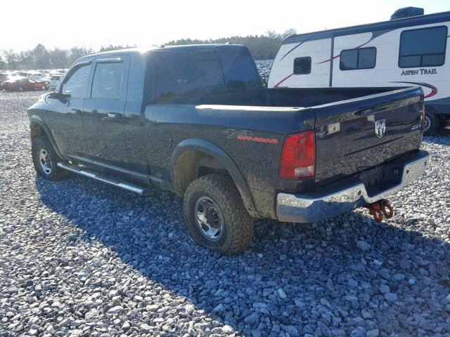 3D73Y3HL4AG109733 - 2010 DODGE RAM 3500 BLACK photo 3