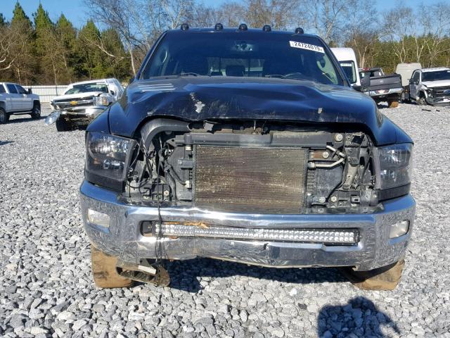 3D73Y3HL4AG109733 - 2010 DODGE RAM 3500 BLACK photo 9