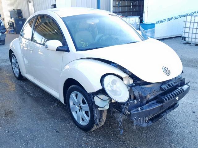 3VWPW31C37M516607 - 2007 VOLKSWAGEN NEW BEETLE Krem foto 1