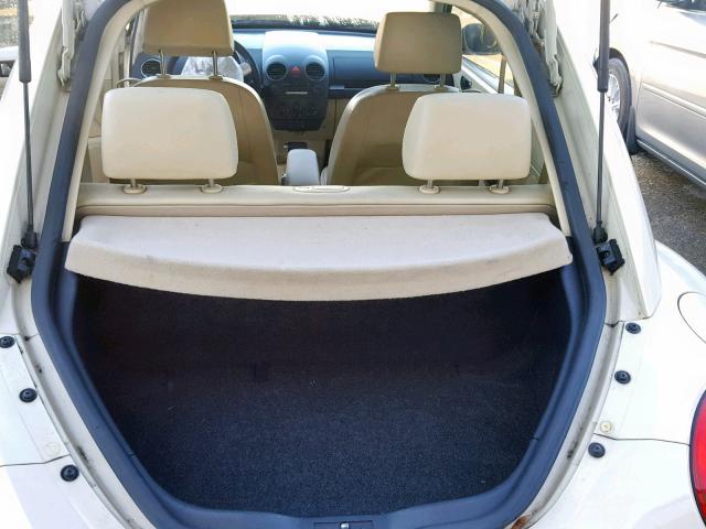 3VWPW31C37M516607 - 2007 VOLKSWAGEN NEW BEETLE Krem foto 9