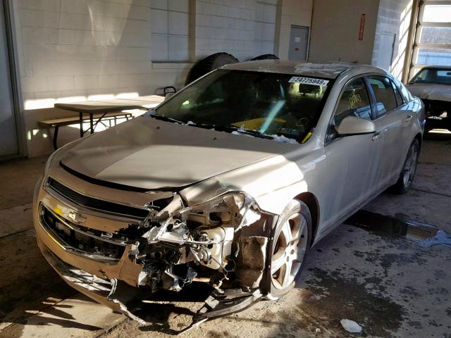 1G1ZD5EU8BF249627 - 2011 CHEVROLET MALIBU 2LT TAN photo 2