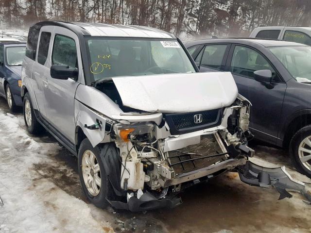 5J6YH28726L022589 - 2006 HONDA ELEMENT EX SILVER photo 1