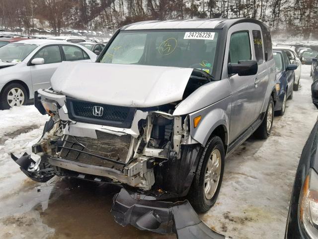 5J6YH28726L022589 - 2006 HONDA ELEMENT EX SILVER photo 2