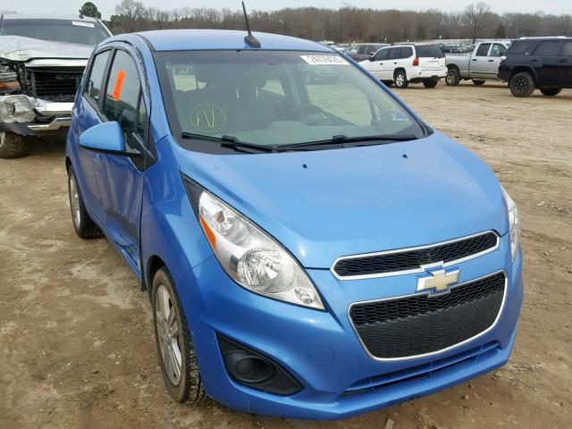 KL8CB6S99EC546011 - 2014 CHEVROLET SPARK LS BLUE photo 1